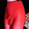 Men'S Stockings Shiny Black 912-Pin Pantyhose High Waist U Convex Sockings Summer Ultra Elastic Thin High Socks Exotic Lingerie