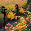 Solar Flower Fairy Kettle Light, Lawn Landscape Light, Suitable for Outdoor Garden, Terrace, Party Decoration and Holiday Gift