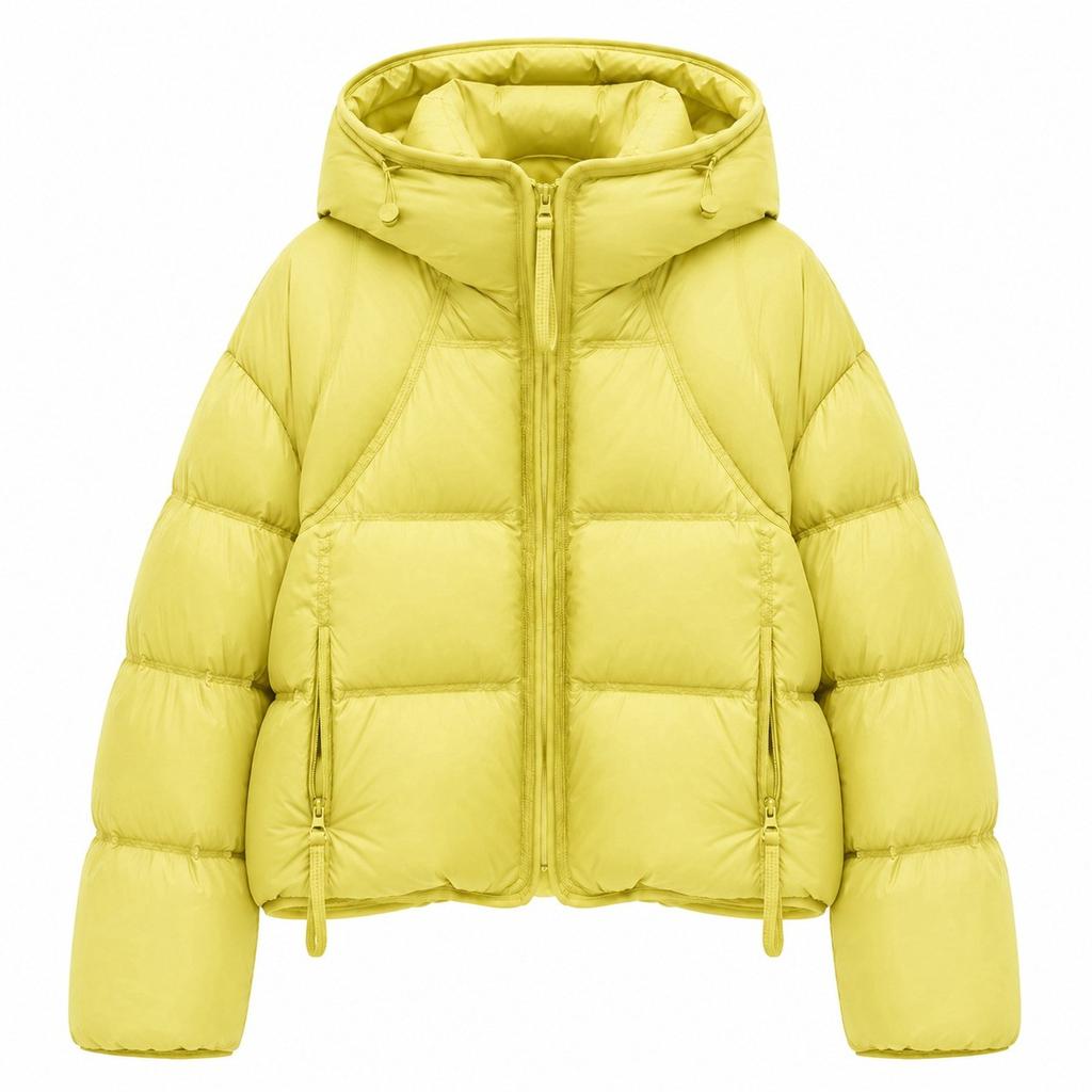 Fashion puff hooded down cotton clothes women's short winter new loose and versatile small down cotton clothes