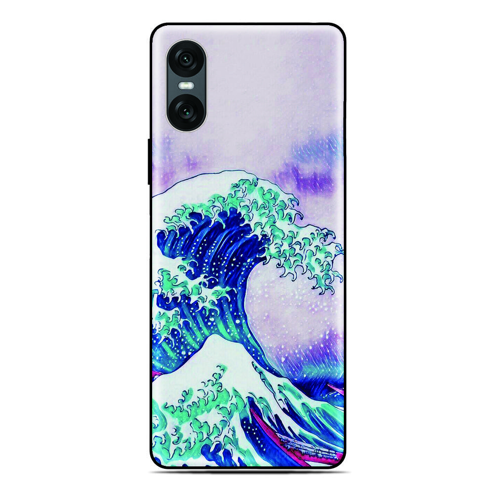 

Wave Kanagawa Phone Case For ZTE Blade A76 4G A75 A73 A72 A71 A56 A55 A54 V80 Pro A35 Core A36 A51 Lite A34 A31 Plus A5 Cover Blade A35 Lite