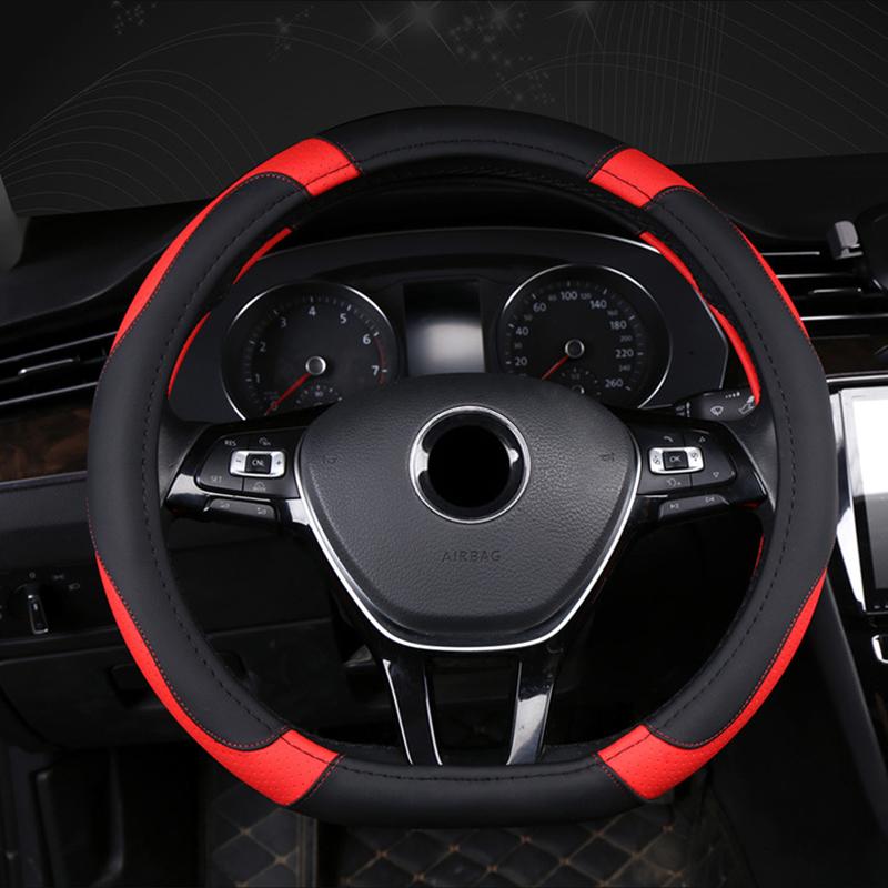 D Type Car Steering Wheel Cover Wrap For Chery OMODA C5 S5   2024 Auto Accessories Braid On Steering-Wheel Protector