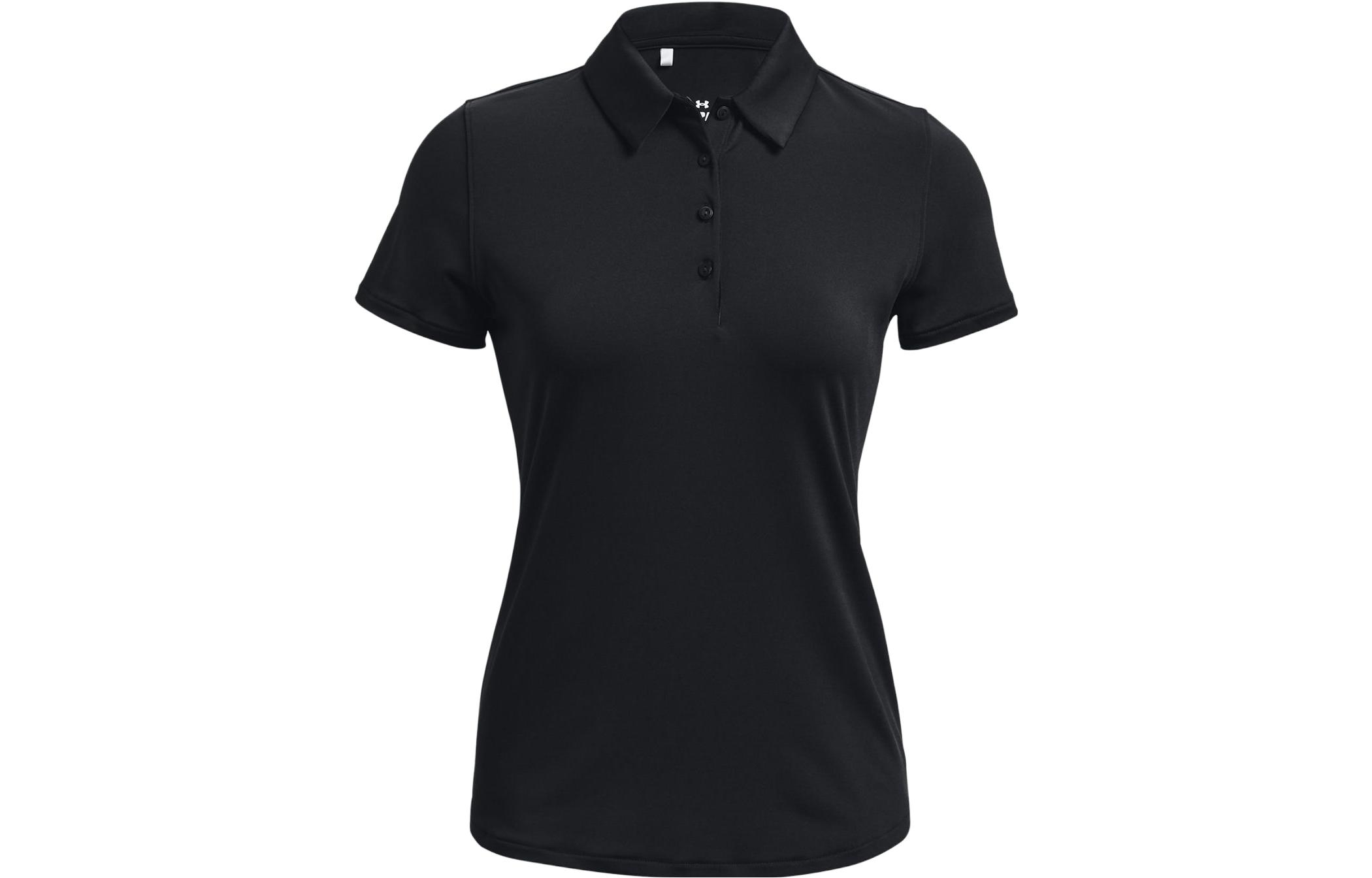 Under Armour Polo Shirt Women s Black 1377335-001 XS