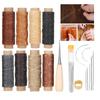 37Pcs Leather Sewing Kit Needles Thread Hand Repair Tools DIY HandMade Craft Set
