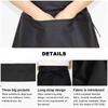 Unisex Waist Apron 3 Pockets Waiter Half Waist Apron New Short Half Waist Apron  Restaurant Waiters
