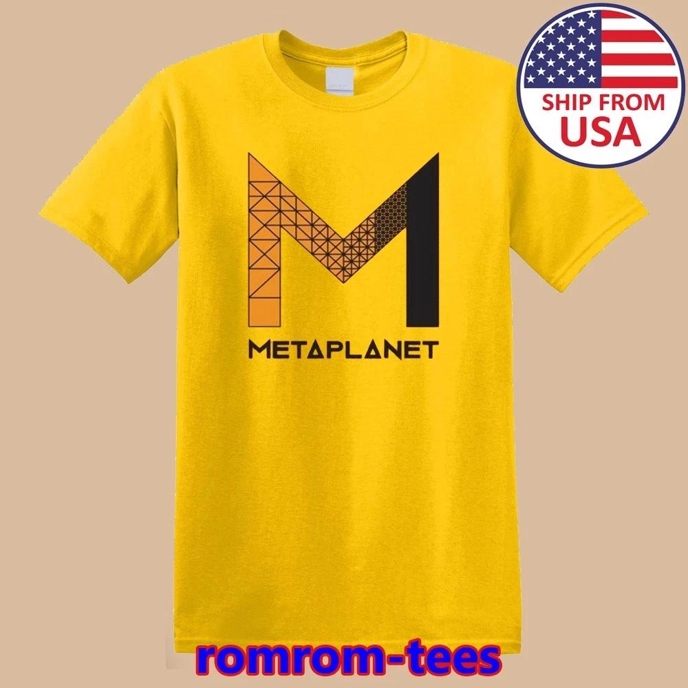Metaplanet Men s Yellow Size S-5XL S