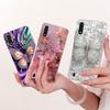 For Samsung Galaxy A01 Case SM-A015F New Luxury Painted Cover Soft Slim Phone Case For Samsung A01 M 01 Galaxy M01 Fundas Bumper