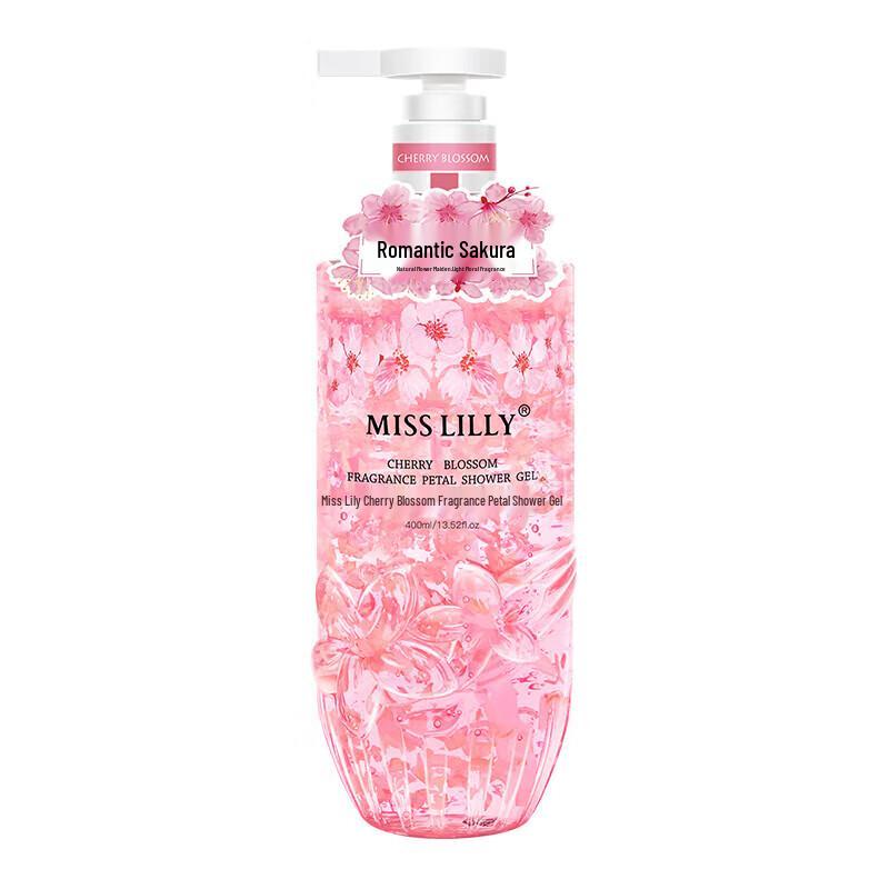 Miss Lilly Cherry Blossom Petal Shower Gel