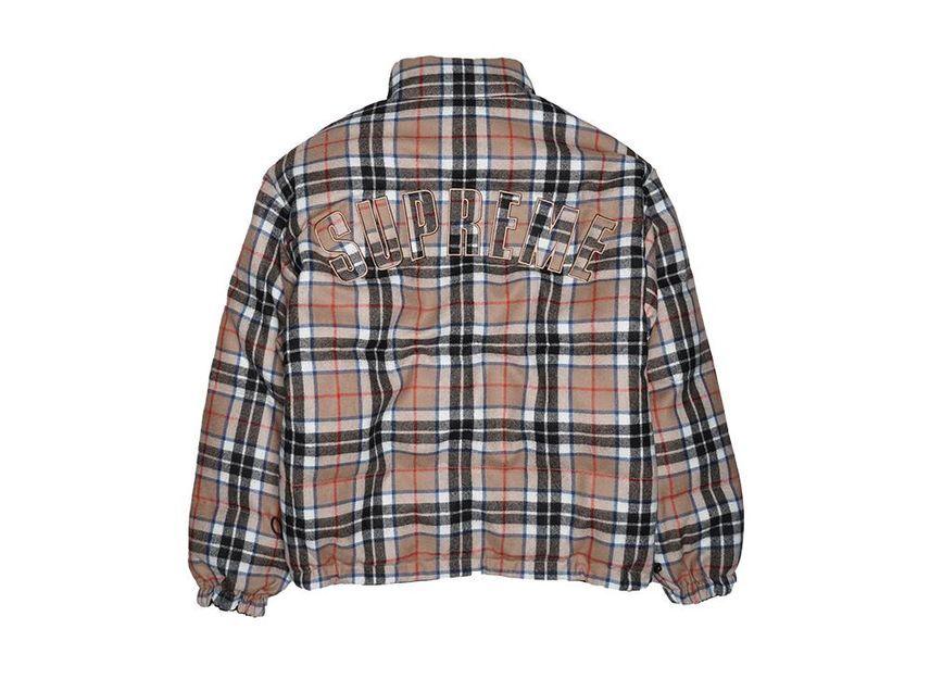 Supreme Reversible Puffer Jacket Black