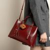 Light Luxury High-End Red Bag Atmospheric Bride Wedding Handbag Trendy Versatile Shoulder Bag
