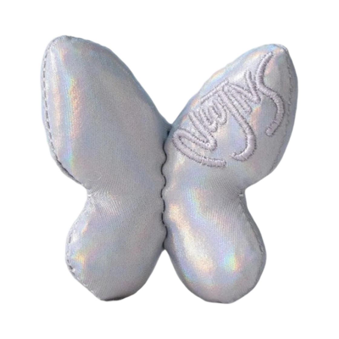 NewJeans x Coller Padded Butterfly Sticon Silver ONE SIZE
