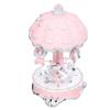 Luminous Carousel Music Box European Style Color Changing Carousel Music Box for Friends Spouse