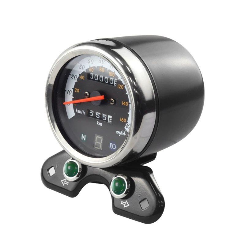 Universal für Suzuki GN125 TU250 Motorrad Tacho Kilometerzähler Retro Modifikationsinstrument