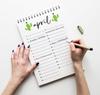 Inkdotpot Cactus Perpetual Calendar, Important Dates to Remember- 6x9 Monthly and Daily  Journal for Special Days