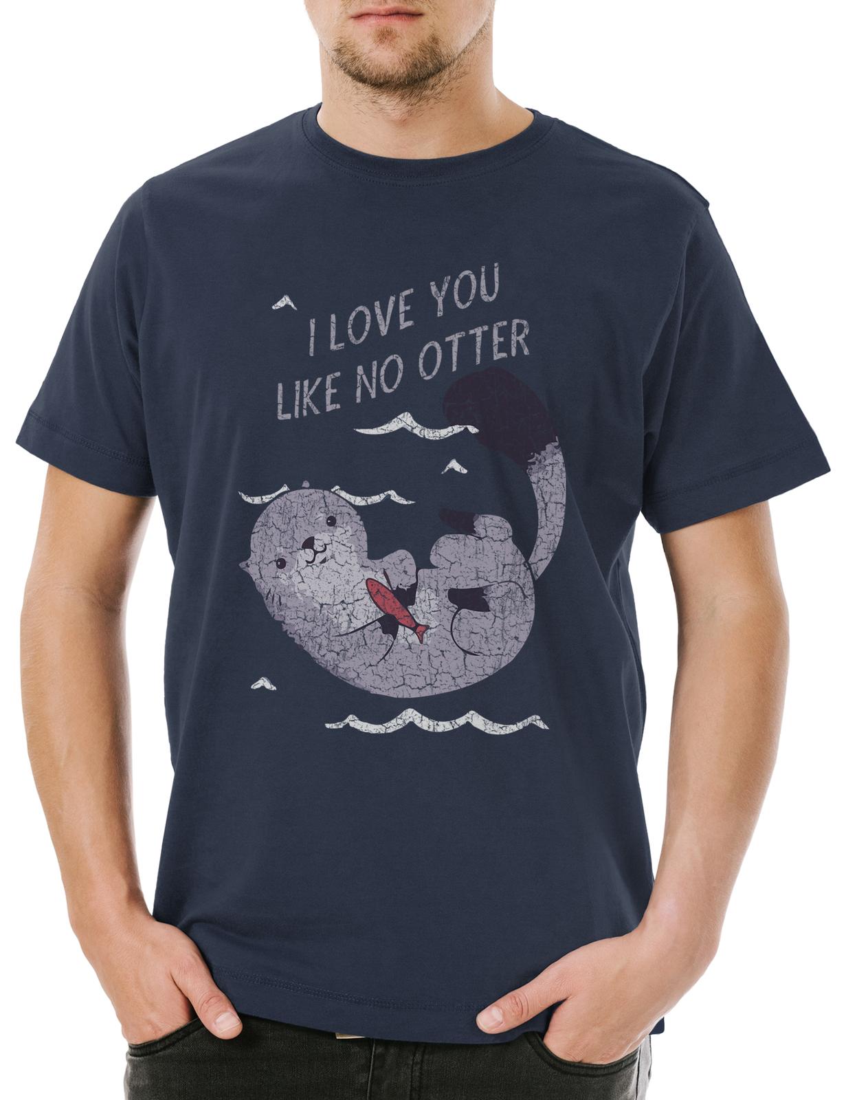 Like No Otter Mens T-Shirt Mens Womens Tees Top Wedding Wedding Mariage Love I Love You Couple S