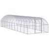 Vidaxl Klatka Zewnętrzna Dla Kurcząt, 3X10X2 M, Stal Galwanizowana