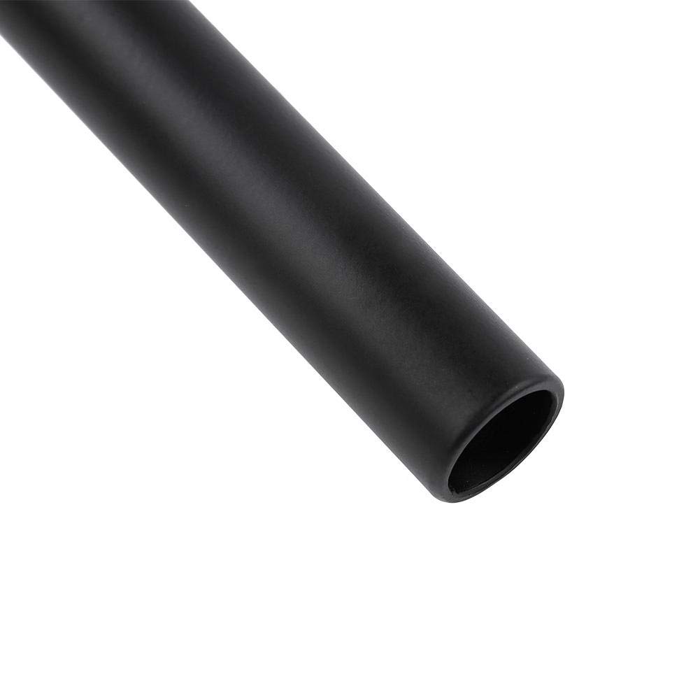 Akozon Motorcycle Handlebars, 22mm Universal Retro Style Motorcycle Tracker Drag Bar Replacement Parts for Bikes (Black)