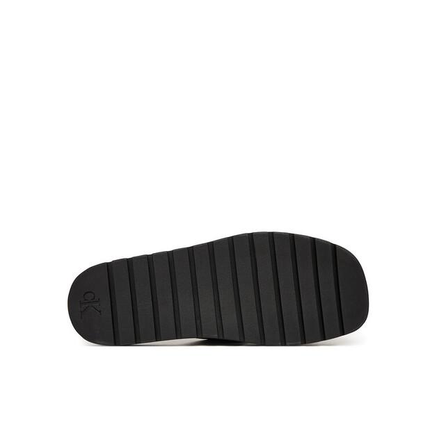Шлёпанцы Calvin Klein Sq Molded Sandal Xcross Lth