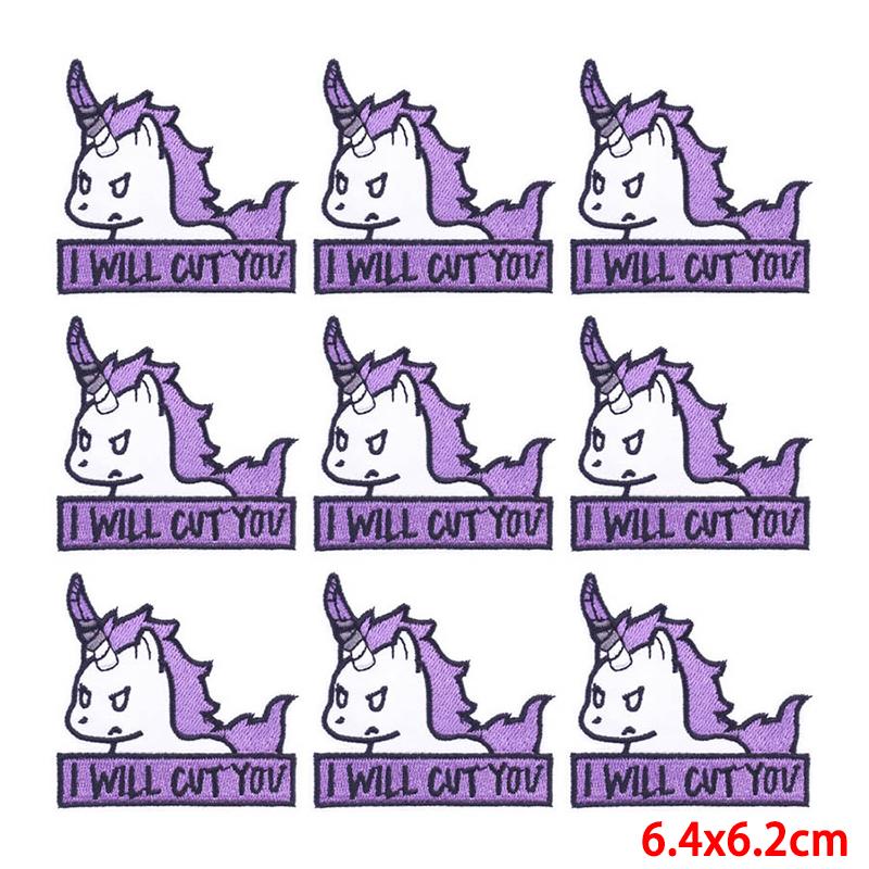 10 Pcs/lot Wholesale Embroidery Patch Iron On Patches For Clothing Patches On Clothes Jackets Decor Applique Sew Supplies