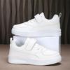 2025 Kids' Waterproof Non-Slip White Skate Shoes - Lightweight Sports Shoes for Boys & Girls