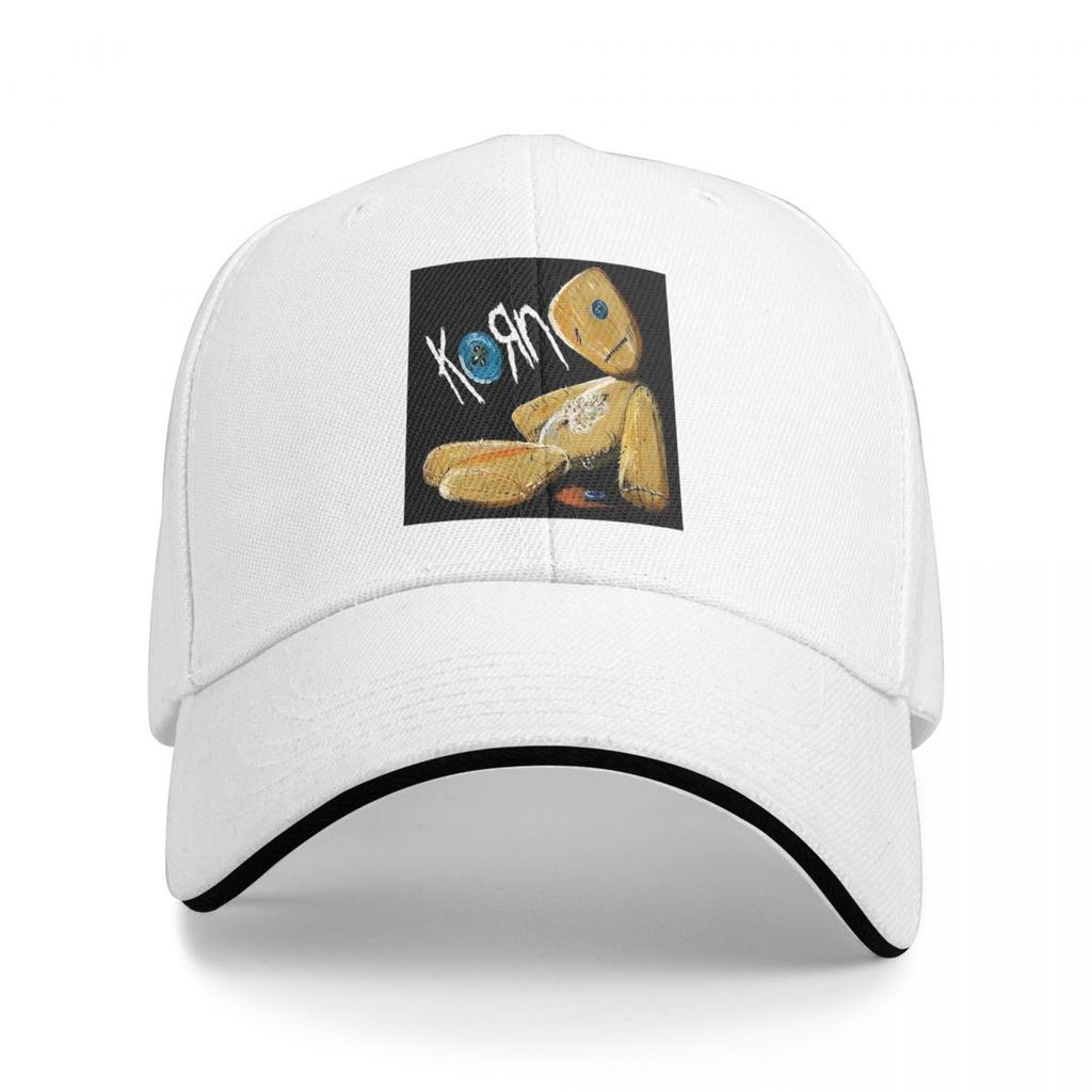 Korn Music Rock Band Baseball Caps Snapback Baseball Hats Breathable Casual Casquette Outdoor for Men And Women