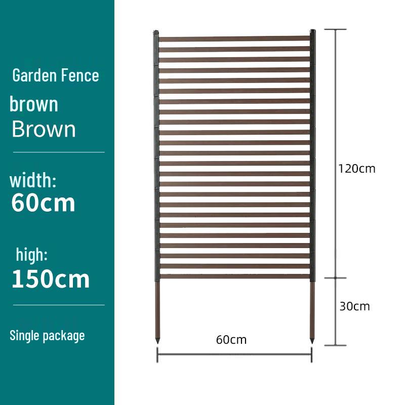 Outdoor Garden Courtyard Picket Fence & Climbing Frame