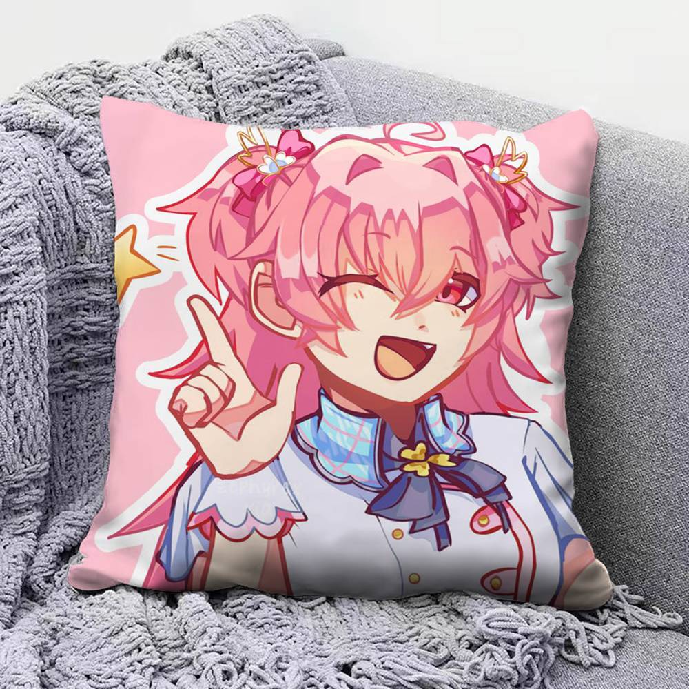 Momoi Airi Cute Pillow Covers Home Sofa Cushion Covers and Aecorative Custom