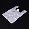 100Pcs Design Plastic T-Shirt Retail Shopping Supermarket Bags Handles Packaging,