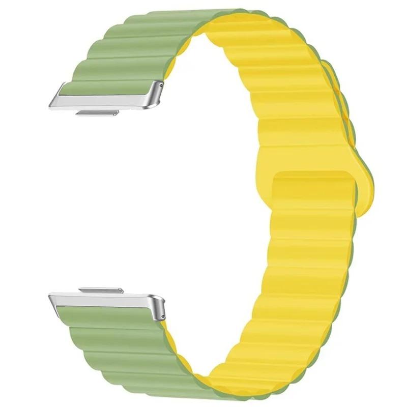 Silicone Sport Watchband For Huawei Watch Fit 4 Fit 4Pro Fit 3 Magnetic Loop Bracelet For Huawei Watch Fit3 Smartwatch Wristband