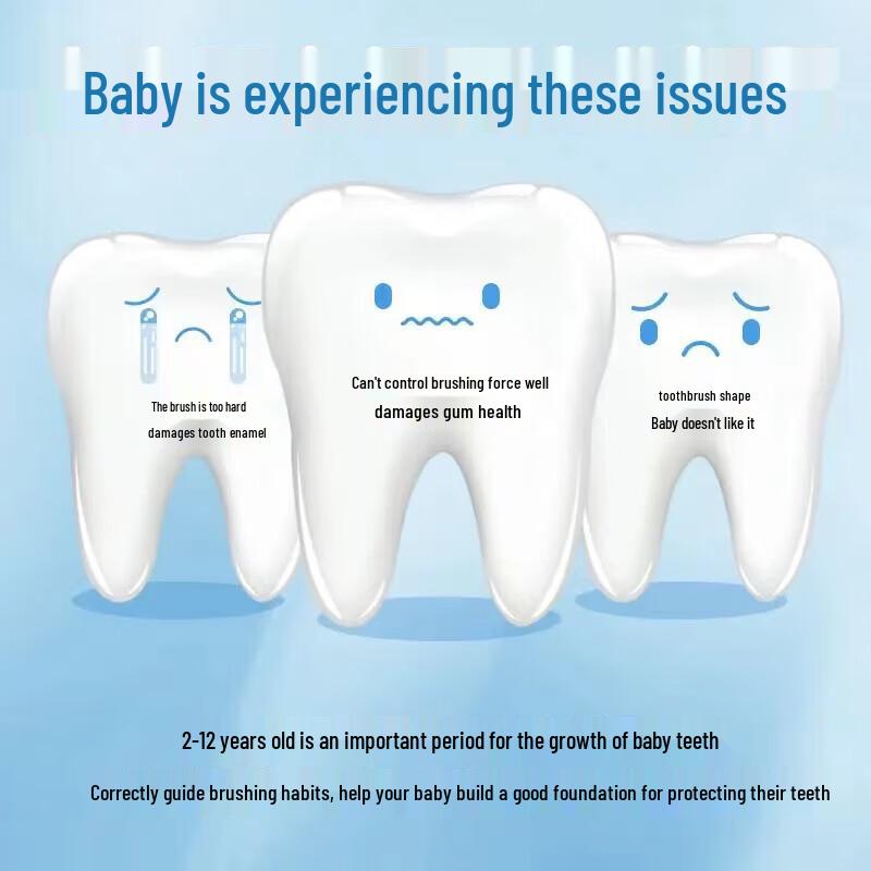 Leng Suan Ling Kinder Zahnbürste mit weichen Borsten (Archie Edition, 2er-Pack)