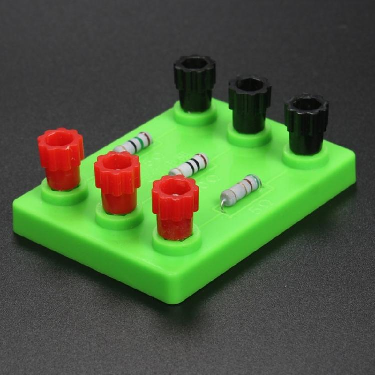 Physics Experiment Kits Physical Fixed Resistance 5/10/15 Ohm Easy to Use Ohm's Law Voltammetry