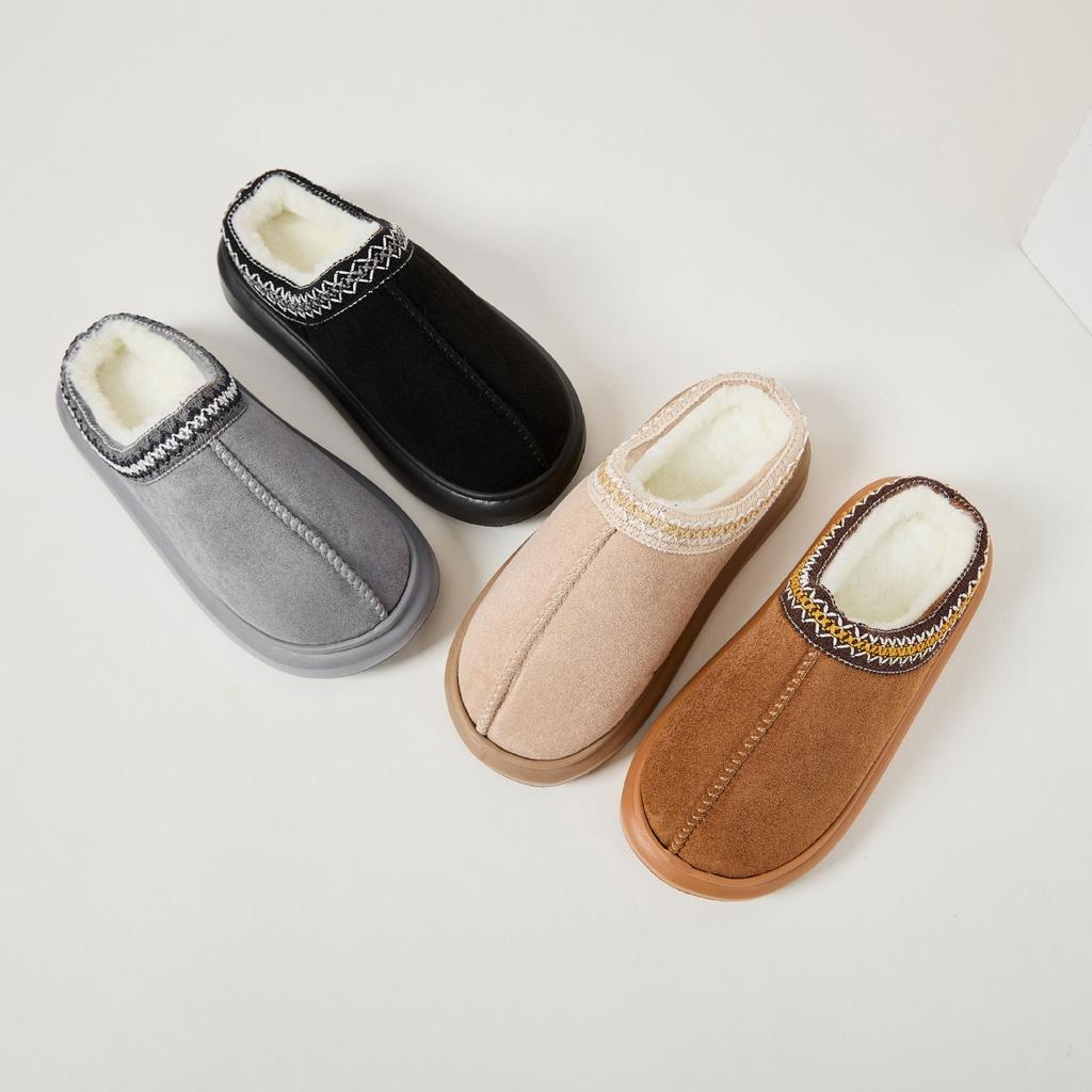 Plus Size, Couple Slippers, Casual Slippers, Comfortable, Plush Slippers, Warm Slippers, Indoor Slippers, Non Slip Slippers, Lightweight, Snow Boots