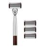 Men’s 8-Layer Manual Shaver Set with Razor Head for Beard, Moustache and Daily Facial Shaving
