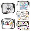 Large Capacity Travel Organizer Transparent Toiletry Pouch New Makeup Bag  for Women