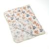 Paw Print Dog Blanket For Small Large Dogs Cats Warm Travel Car Blankets Home Sofa Bed Mat French Bulldog Chihuahua Pet Mattress