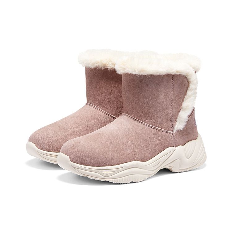 Skechers Fleece Lined Warm Comfortable Mid Calf Boots Kids boots Light-Pink 303052L-LTPK