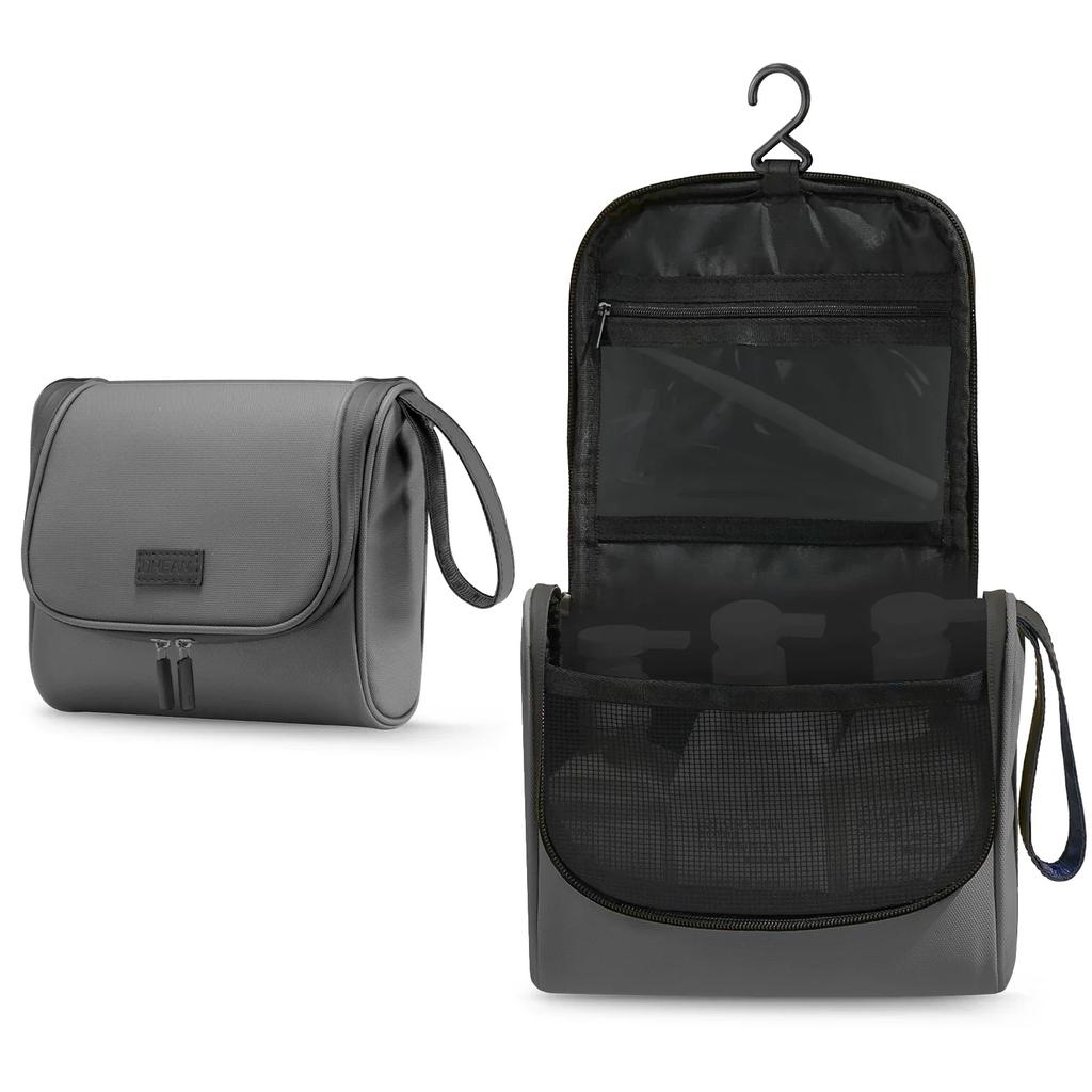 Foldable Toiletry Bag Waterproof Cosmetic Bag Women Men Travel Gym Luxury Makeup Organizer Bathroom Hanging Storage Case 2025