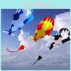 Eye-catching 3d Soft Whale Shape Frameless Kite For Fun Outdoor Activities