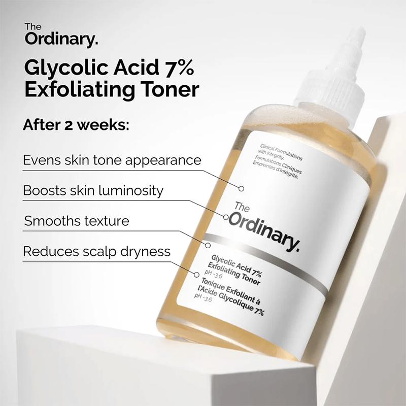 THE ORDINARY Tonico esfoliante all'acido glicolico 7% 100ml