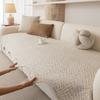 1PC Nordic Solid Color Sofa Cover Dust-proof Non-Slip Sofa Seat Pad Mat Four Season Universal Sofa Towel for Living Room 