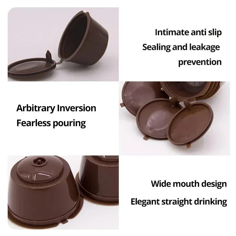 Reusable Coffee Capsule for Nespresso Machines, Refillable Coffee Capsule, Stainless Steel Mesh Filter, Eco-Friendly