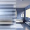 VidaXL Frosted Window Film Striped Design 0.9x50 M PVC 146108