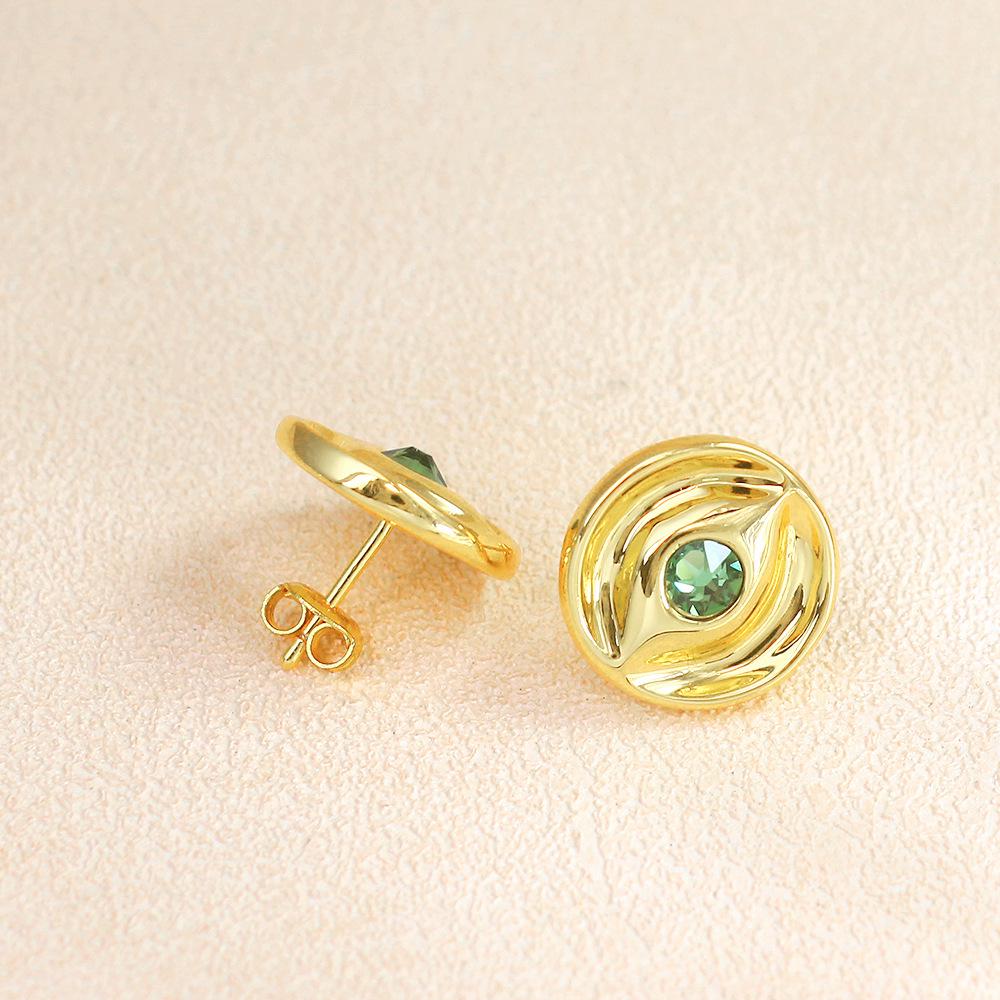 UNOde50 2026 Best-selling Geometric Wavy Pattern Earrings - Romantic Jewelry Gift