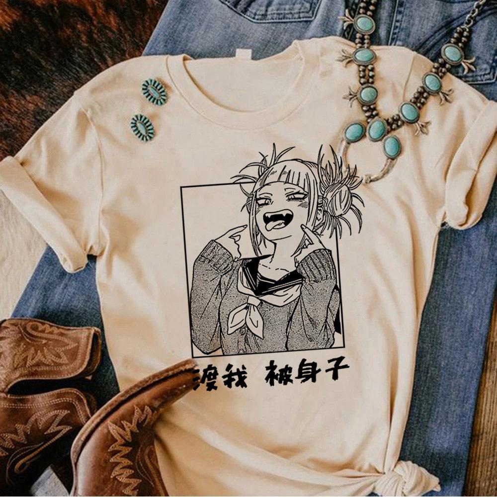 Himiko Toga Tshirt Teen Anime Grunge Aesthetic 80s Hip Hop Harajuku  Top Tees Women Psychedelic 80s Classic Vintage Harajuku