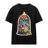 Beauty And The Beast Unisex Adult Stained Glass T-Shirt