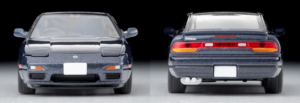 Tomytec Tomica Limited Vintage Neo LV-N235f Nissan 180SX Type X Purplish Gray 1995 Model (Assembled)