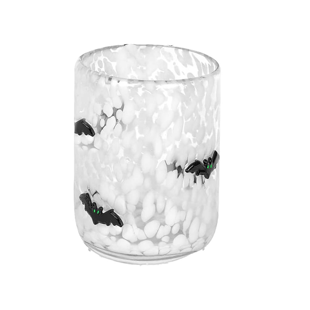 Halloween Glass Cups Juice Glass Old Fashioned Hand Blown Drinking Cups Cute Spooky Drinkware Gift Set For Halloween Party