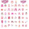 50pcs Lotso Stickers Waterproof Reusable Decor Laptop Graffiti Kid Diy Gift