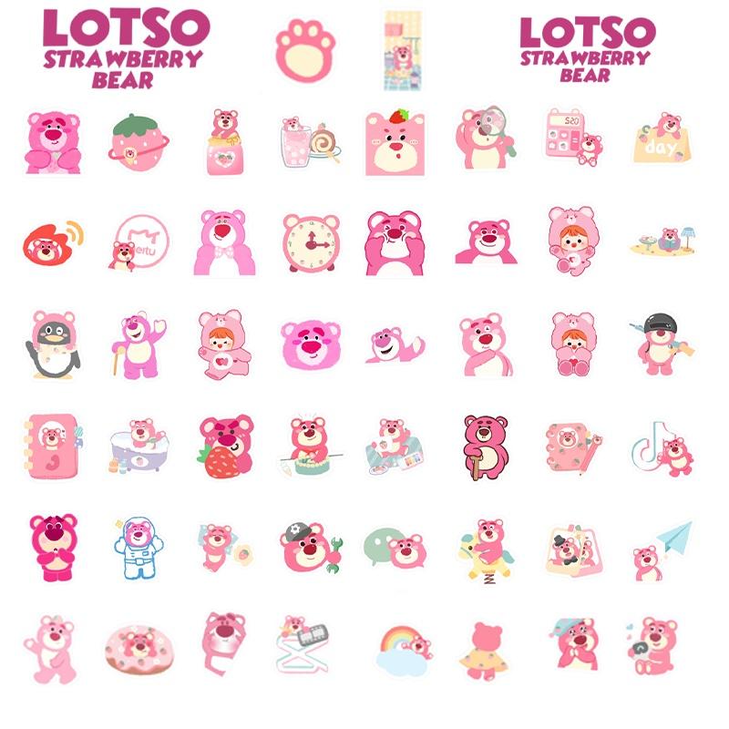 50pcs Lotso Stickers Waterproof Reusable Decor Laptop Graffiti Kid Diy Gift