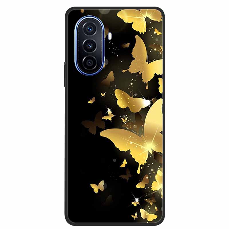 For Huawei Nova Y70 Plus Case Wolf Black Silicone Soft Phone Case For Huawei Nova Y70 Back Cover Case NovaY70 Y 70 Funda Coque