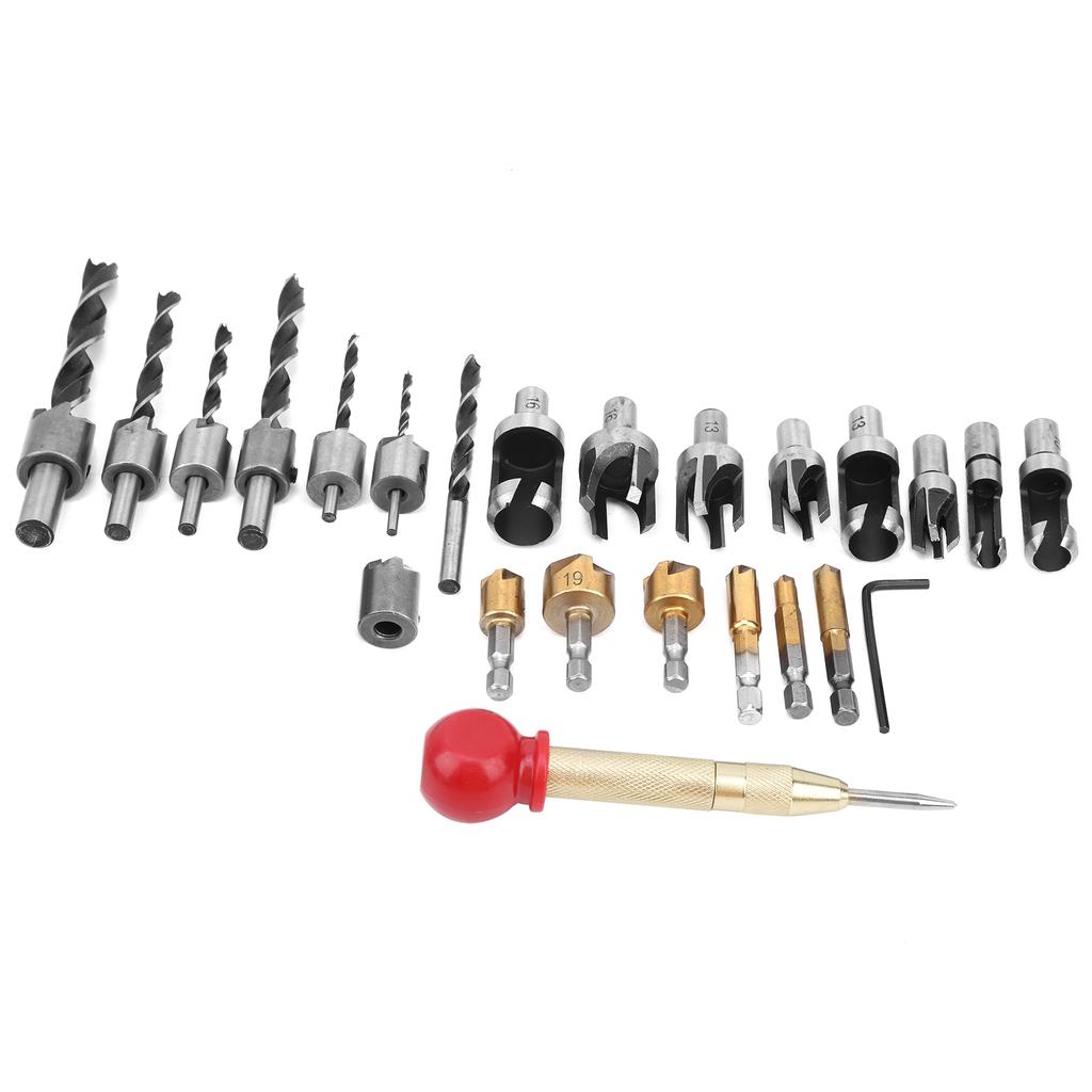 Woodworking Drilling Bit Chamfer Hole Countersink Drill Tools Industrial Supplies